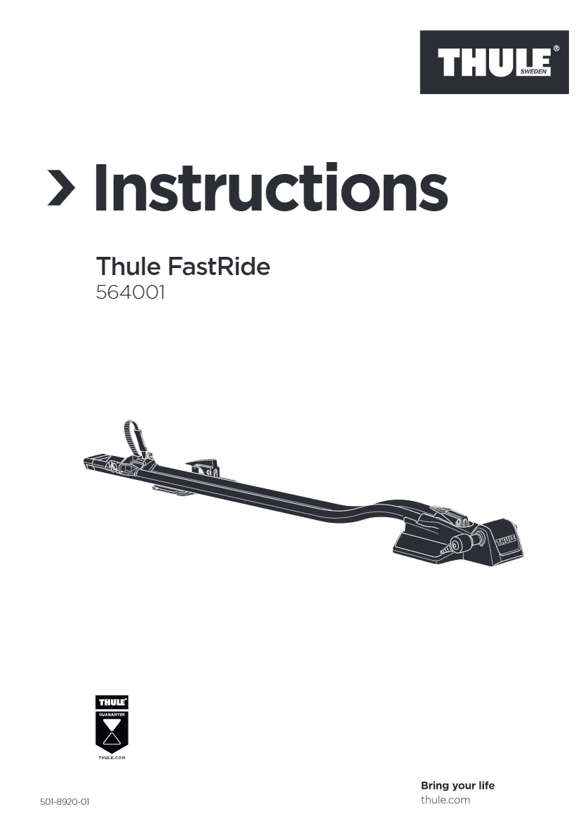 FastRide Roof Bike Rack 564 by Thule